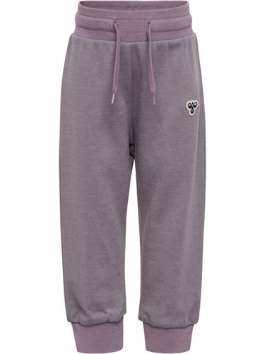 Hummel Bee Mini ull/bomull bukse - gray ridge lilla
