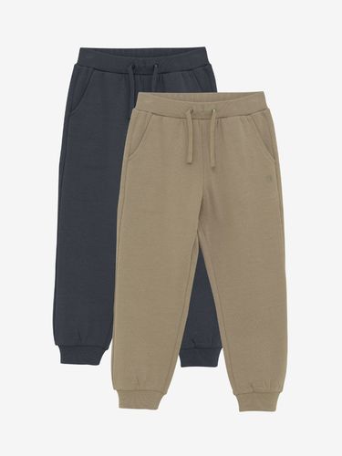 Minymo Basic Joggebukse 2-pk til barn - fungi