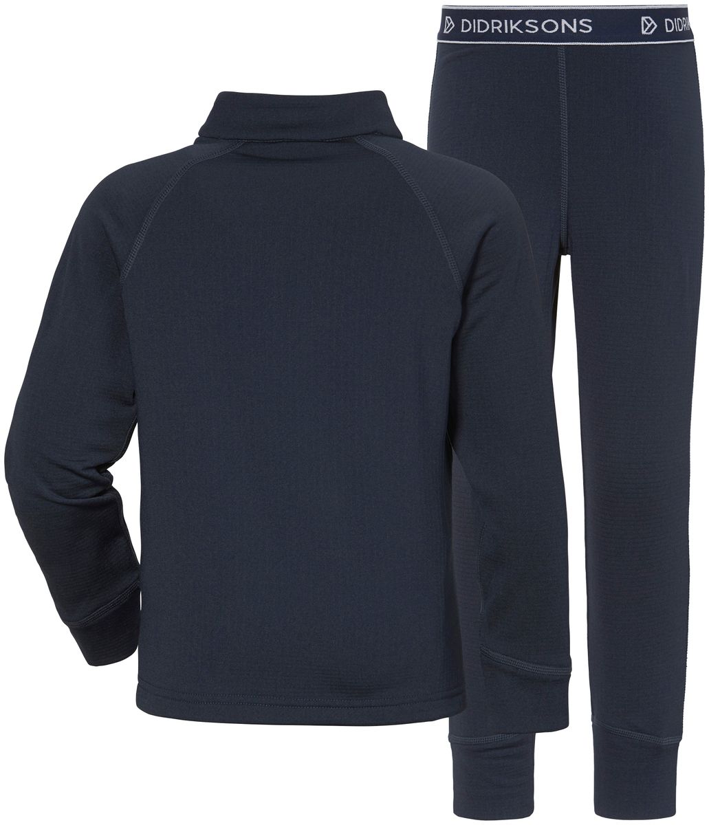 Didriksons Jadis Fleecesett til barn - navy