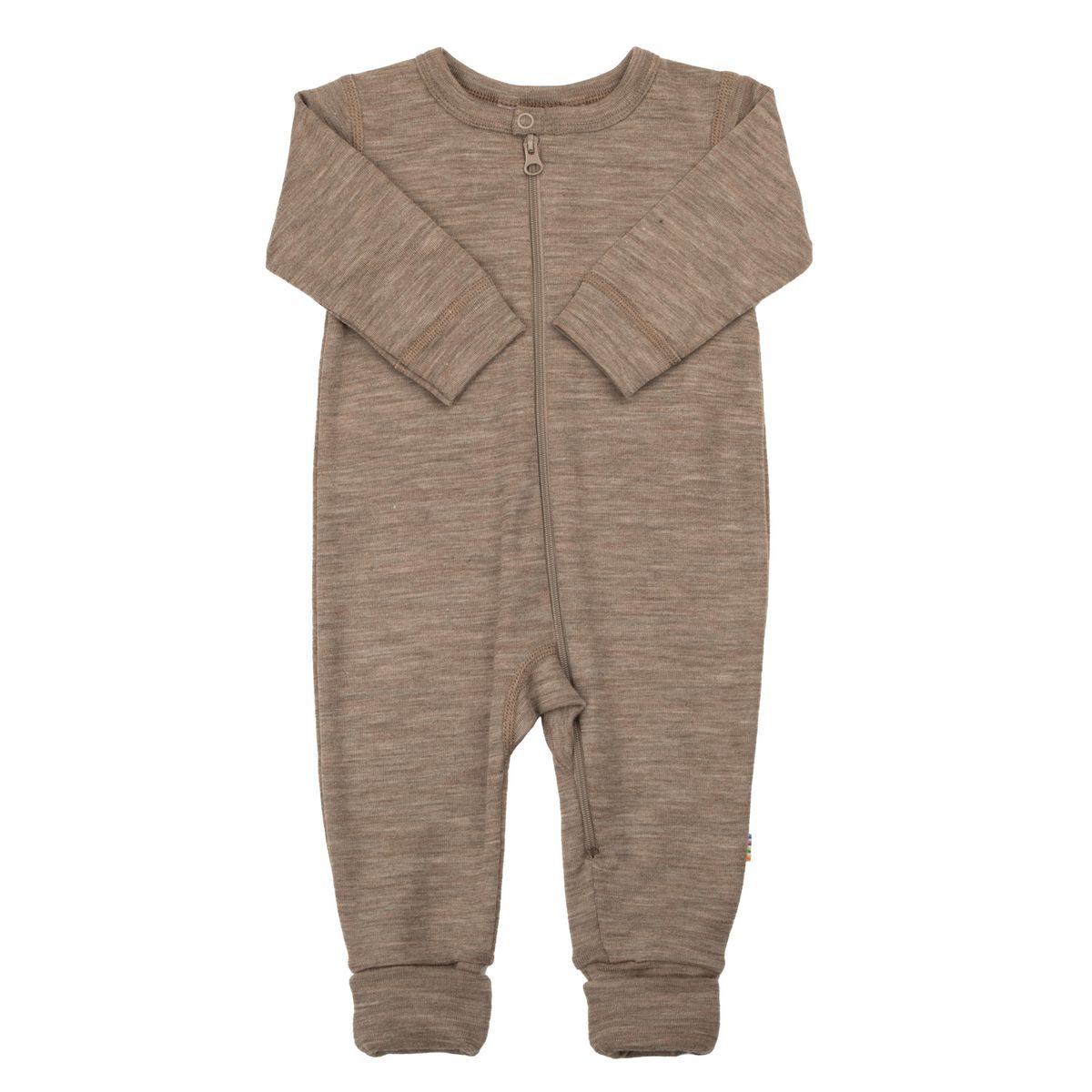 Joha ull/silke melange heldress  - beige 