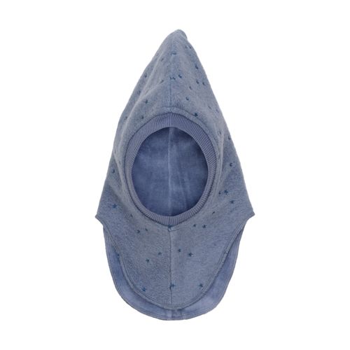 HUTTELiHUT Brodert ull balaclava - folkstone gray