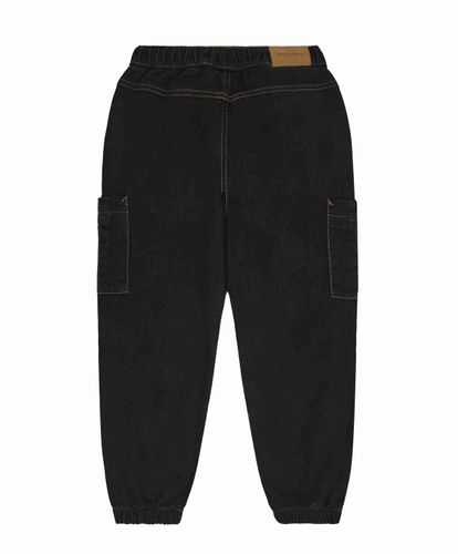 Minymo cargo jeans med stretch til barn - tap shoe