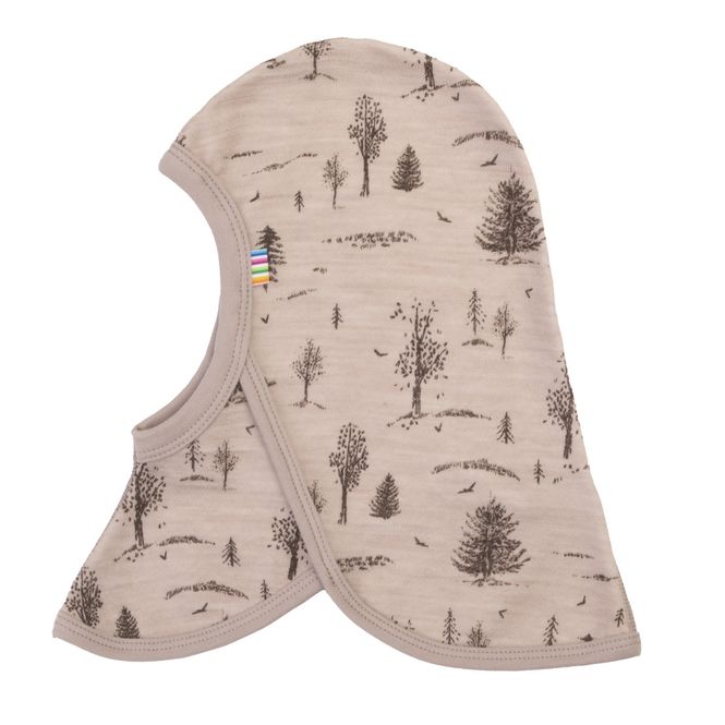 Hovedbilde Joha Forest ull/bambus balaclava - beige