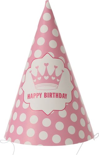 Burdagssett 1 års dag - rosa