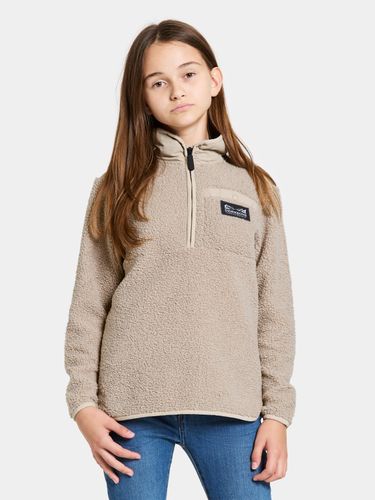 Didriksons Exa Half Zip fleecegenser til junior - beach beige