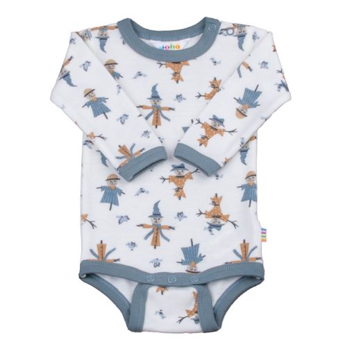 Joha Scarecrow ull/bambus body - blå