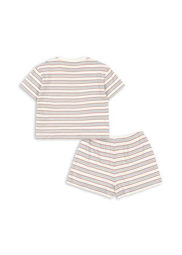 Konges Sløjd Famo shortssett til barn - pearl stripe