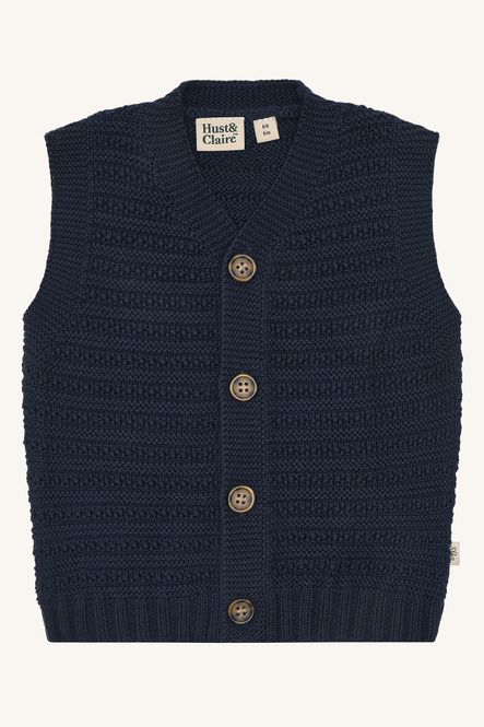 Hovedbilde Hust & Claire Perry Button vest - more navy
