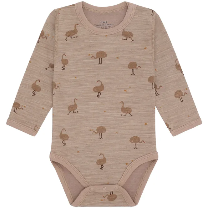 Hovedbilde Hust & Claire Baloo Ostrich ull/bambus body - ...