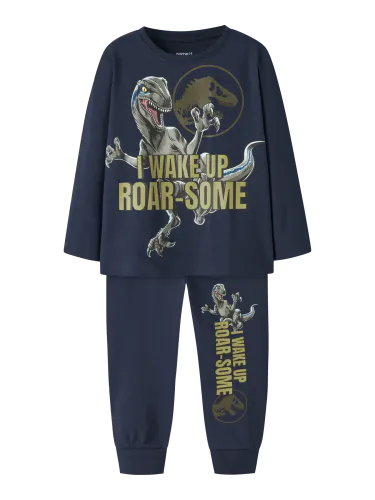 Name It Movas Jurassic pysjamas - navy blazer