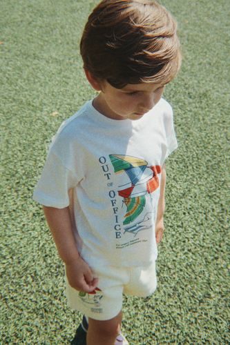 Konges Sløjd Famo t-skjorte til jente - antique white