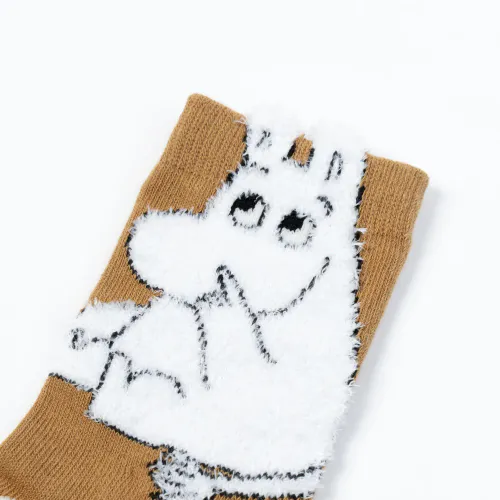 Moomin Fluffy Sokker til barn, Brun