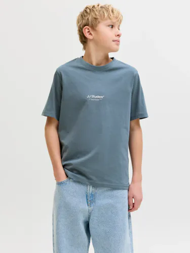 Jack and Jones Soho Tee til junior - blue mirage