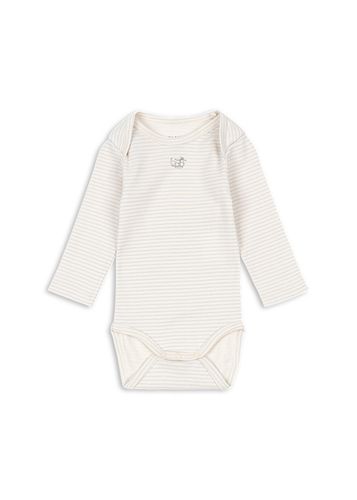 Fanga Fontana Fio Stripe body til baby - tea stripe/gray dawn