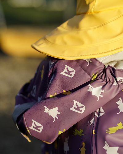 Kattnakken Helårsregndress Hagl - viola