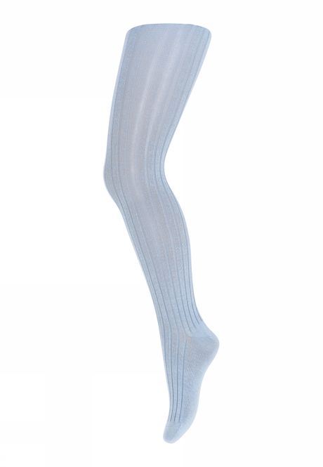 Hovedbilde MP bomull rib strømpebukse - Dusty Blue