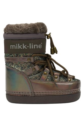 B-VARE - Mikk-Line Snow Boot Glitter  - Sparrow 
