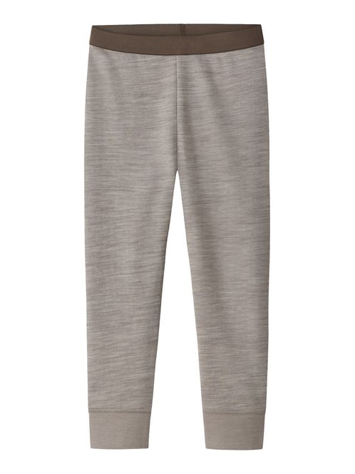 Hovedbilde Name It Wuppo ull/bomull leggings til barn - ...
