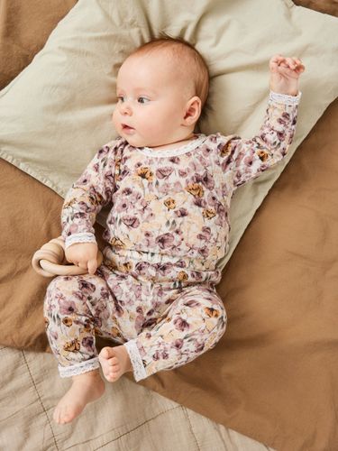 Name It Wang ull leggings mønstret baby- moonbeam