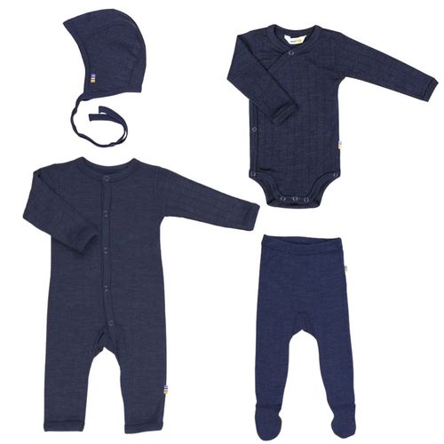 Pakkedeal - Joha ull/silke baby - marine