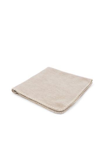 Fanga Fontana Erba Ullfleece babyteppe - oatmeal melange