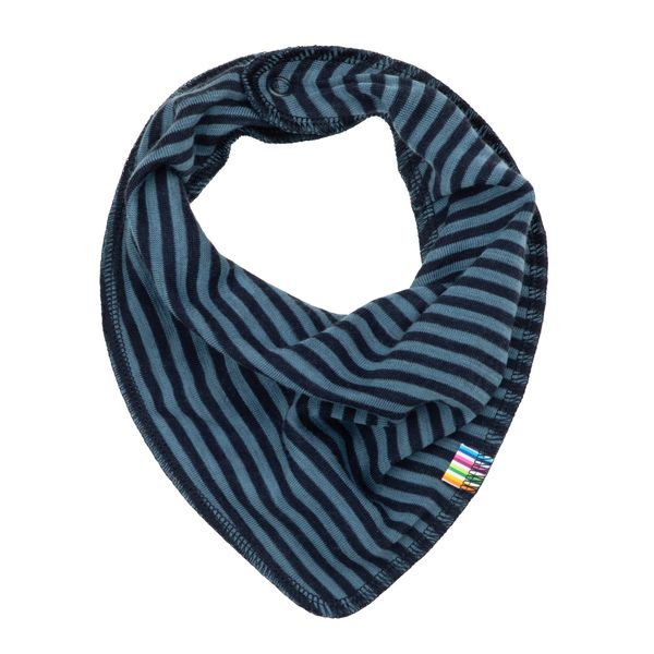 Hovedbilde Joha Mini stripe ull smekkeskjerf - navy