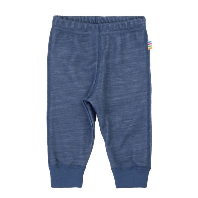 Hovedbilde Joha Solid ull/bambus leggings - blå