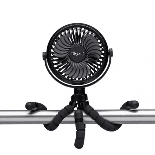 Tinkafu Vifte til barnevogn - sort