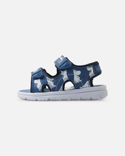 Reima Moomin Bungee sandal til barn - blue ocean