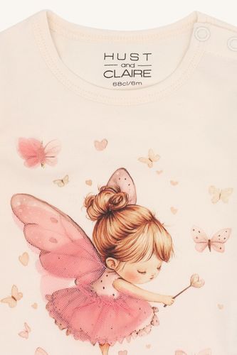 Hust & Claire Britt baby fairy body - petal pink