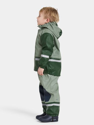 Didriksons Boardman Regnsett til barn - light moss