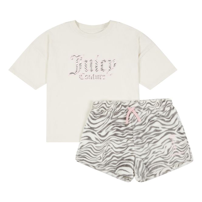 Hovedbilde Juicy Couture Tiger T-skjorte & Fleece shorts ...