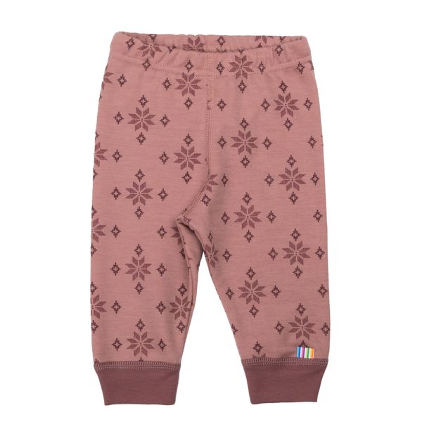 Hovedbilde Joha Ice Crystal ull/bomull leggings - rosa