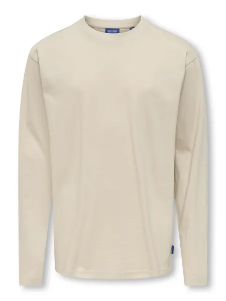 Hovedbilde Only & Sons longsleeve - silver lining