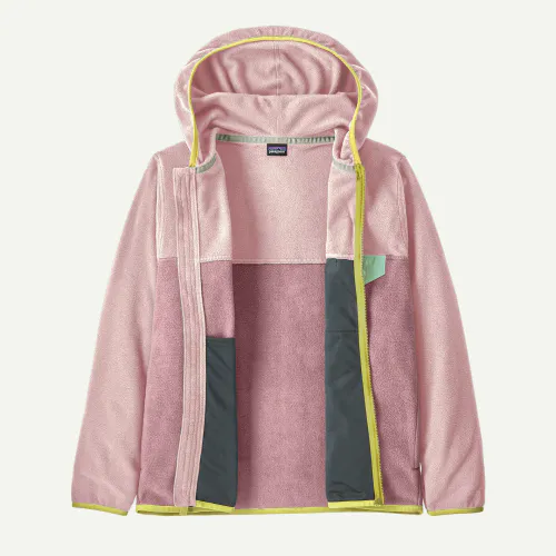 Patagonia Kids' Micro D™ Snap-T® Fleece Jacket, Quit Violet