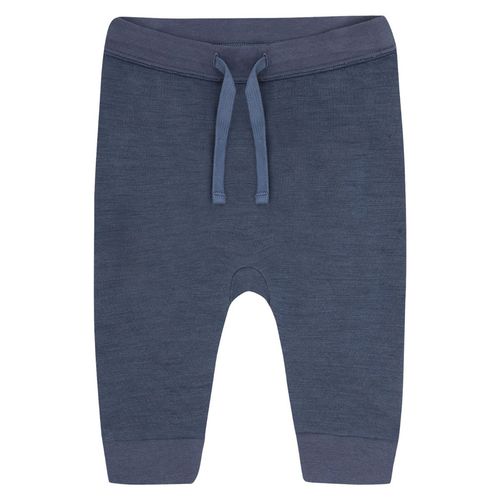 Hust & Claire Gaby ull/bambus joggebukse - vintage indigo