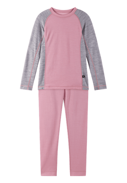 Hovedbilde Reima Taitoa ull/bambus sett til barn - pink