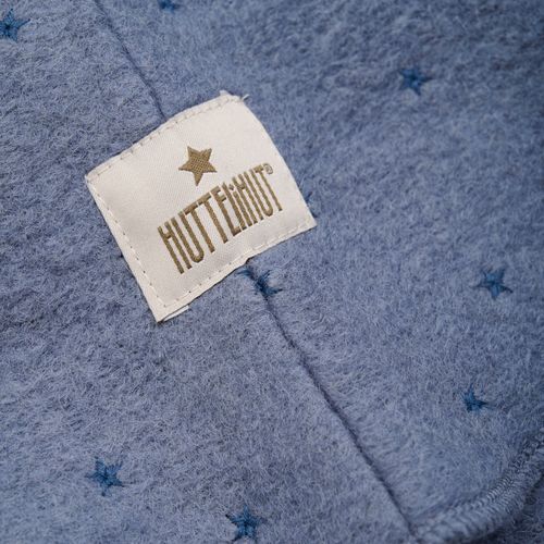 HUTTELiHUT Brodert ull balaclava - folkstone gray