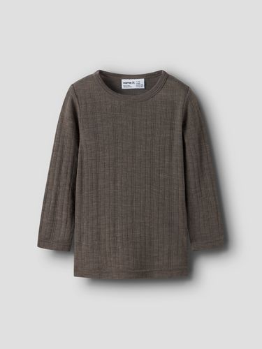 Name It Wang ull trøye til barn - morel