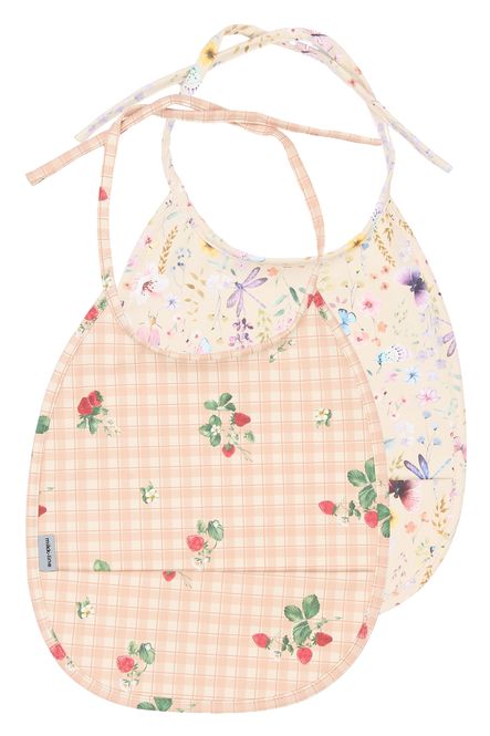 Hovedbilde Mikk-Line Pu smekke 2-pk- butterfly/strawberry