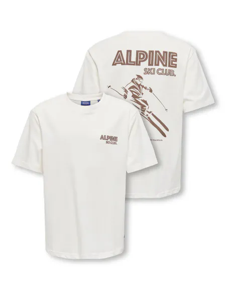 Hovedbilde Only & Sons Larry Snow t-skjorte - cloud dancer