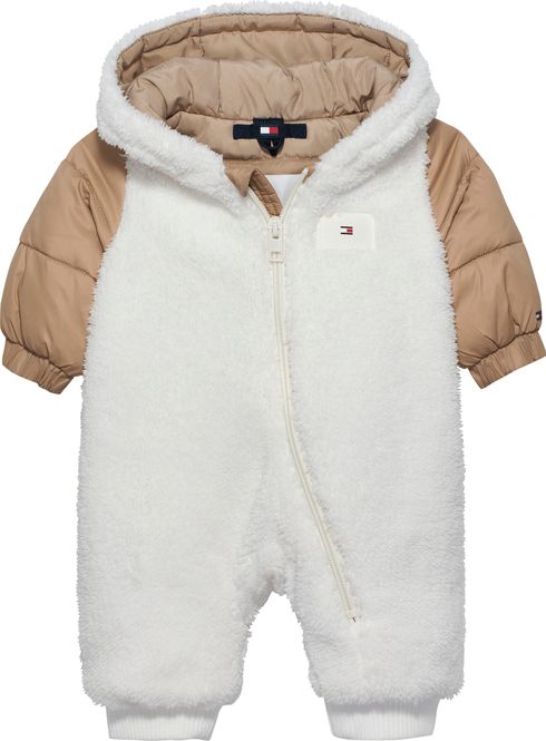 Hovedbilde Tommy Hilfiger Teddy skisuit til baby - ivory ...