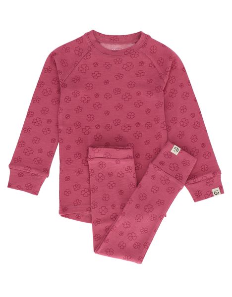 Hovedbilde Gullkorn Idde ullsett til barn - varm rosa 