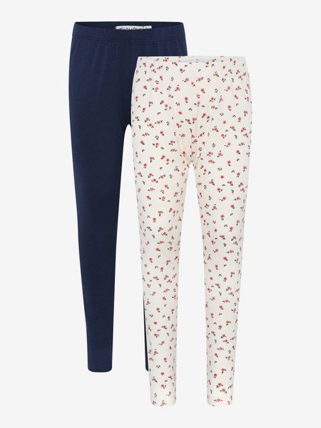 Hovedbilde Minymo Basic legging 2-pk til barn - dark navy