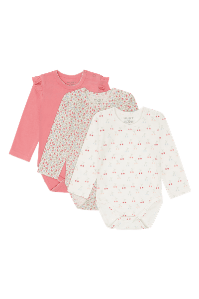 Hovedbilde Hust & Claire Bella 3 pk body - ivory