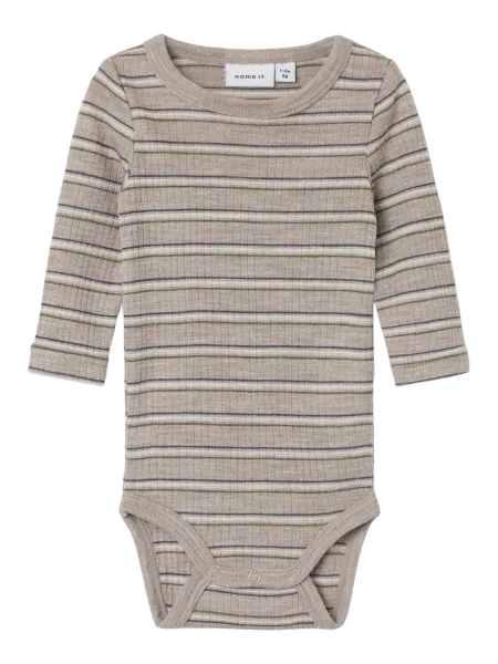 Hovedbilde Name It Womi ull/modal body til baby - satellite