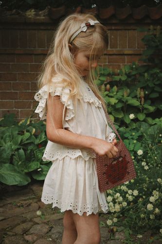 Konges Sløjd Posey skjørt - antique white