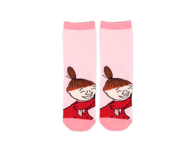 Hovedbilde Moomin Sokker til barn, Lille My, Rosa