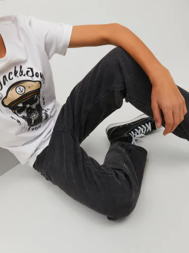 Jack and Jones Chris 823 JJOriginal jeans til junior - black den