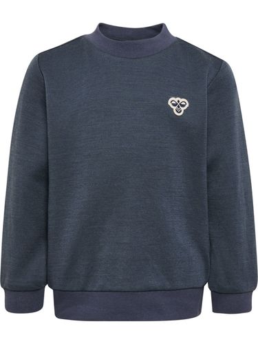 Hummel Bee Mini ull/bomull genser - ombre blue